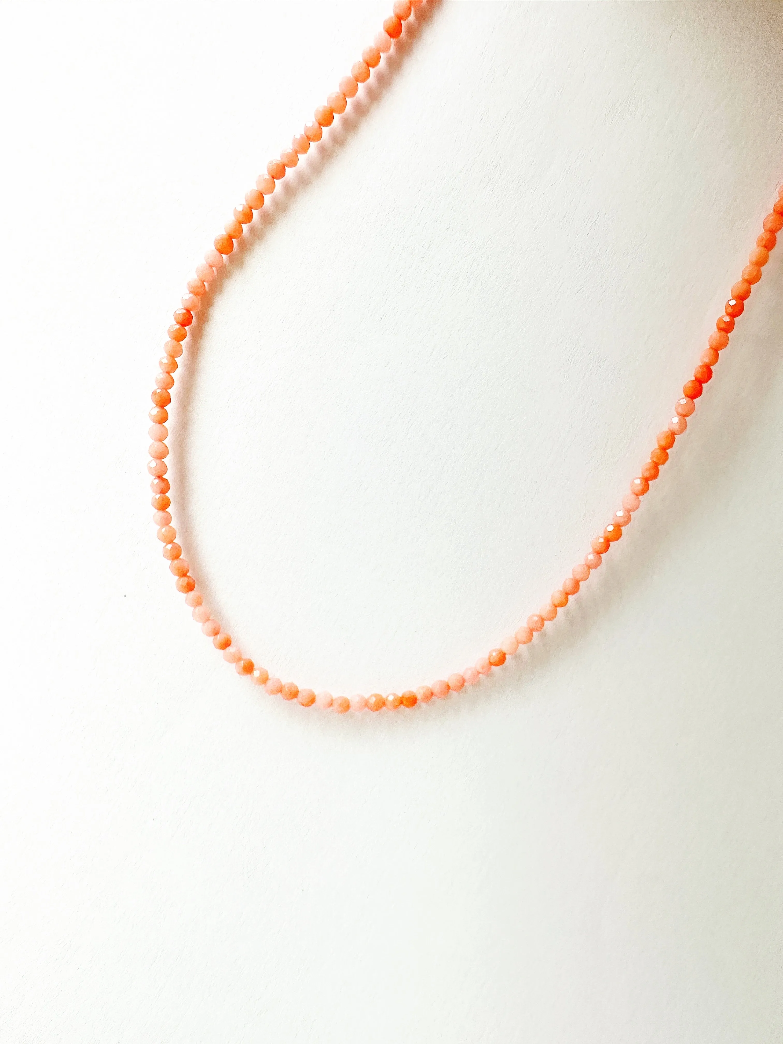 Dainty Coral Base Necklace