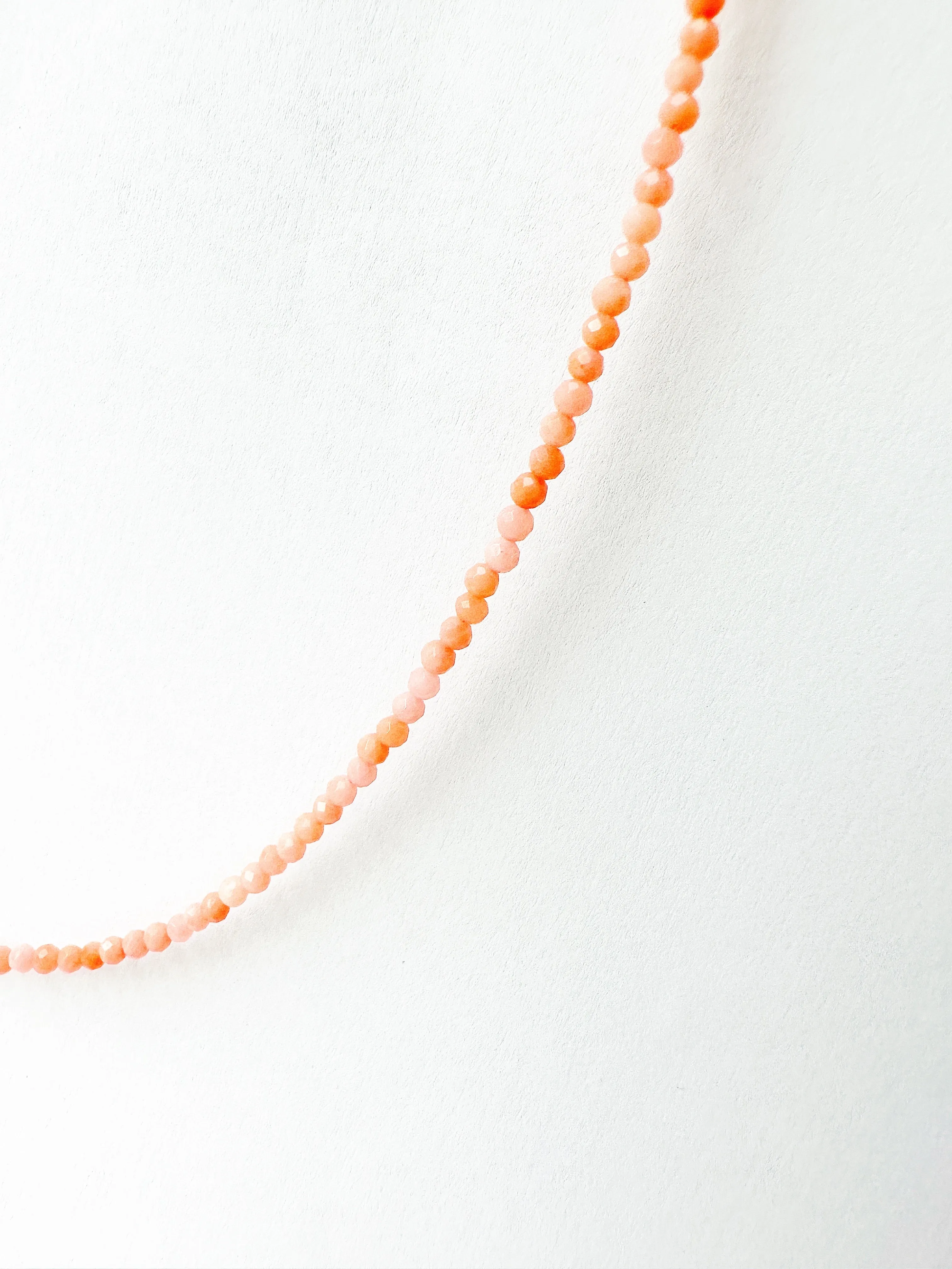 Dainty Coral Base Necklace