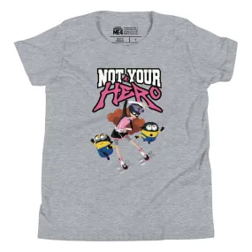 Despicable Me 4 Not Your Hero Youth T-Shirt