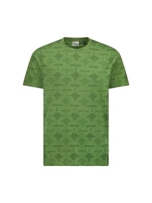 Diamond Print tee: Green