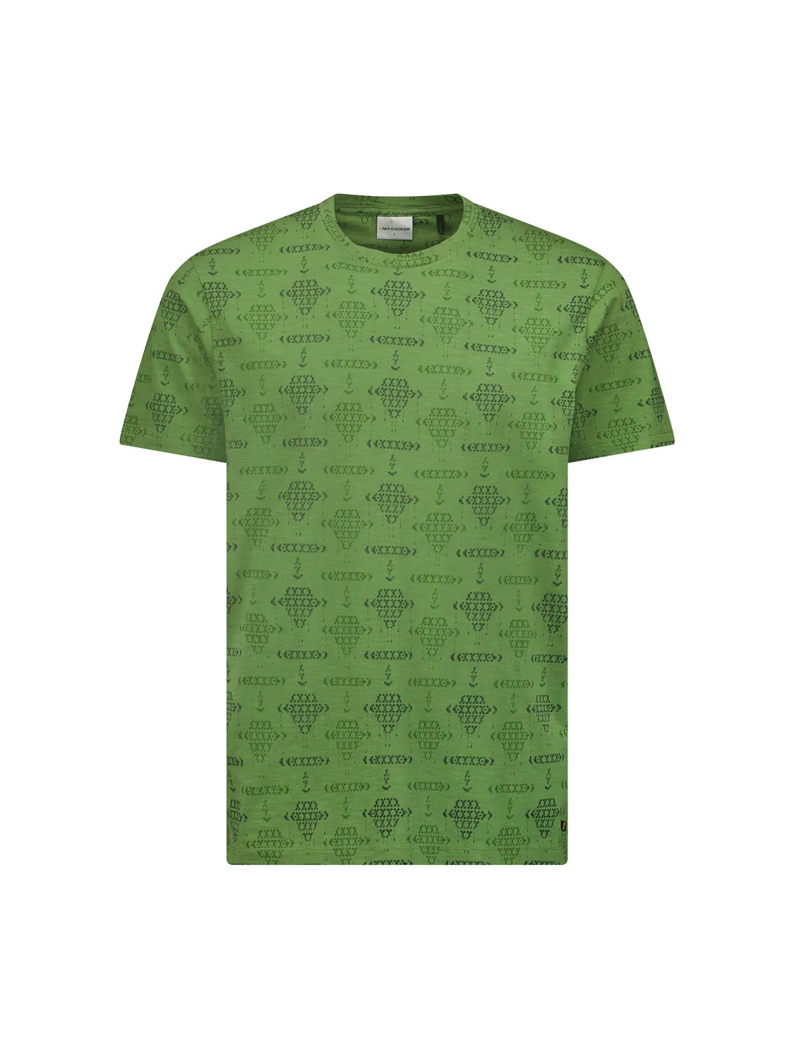 Diamond Print tee: Green