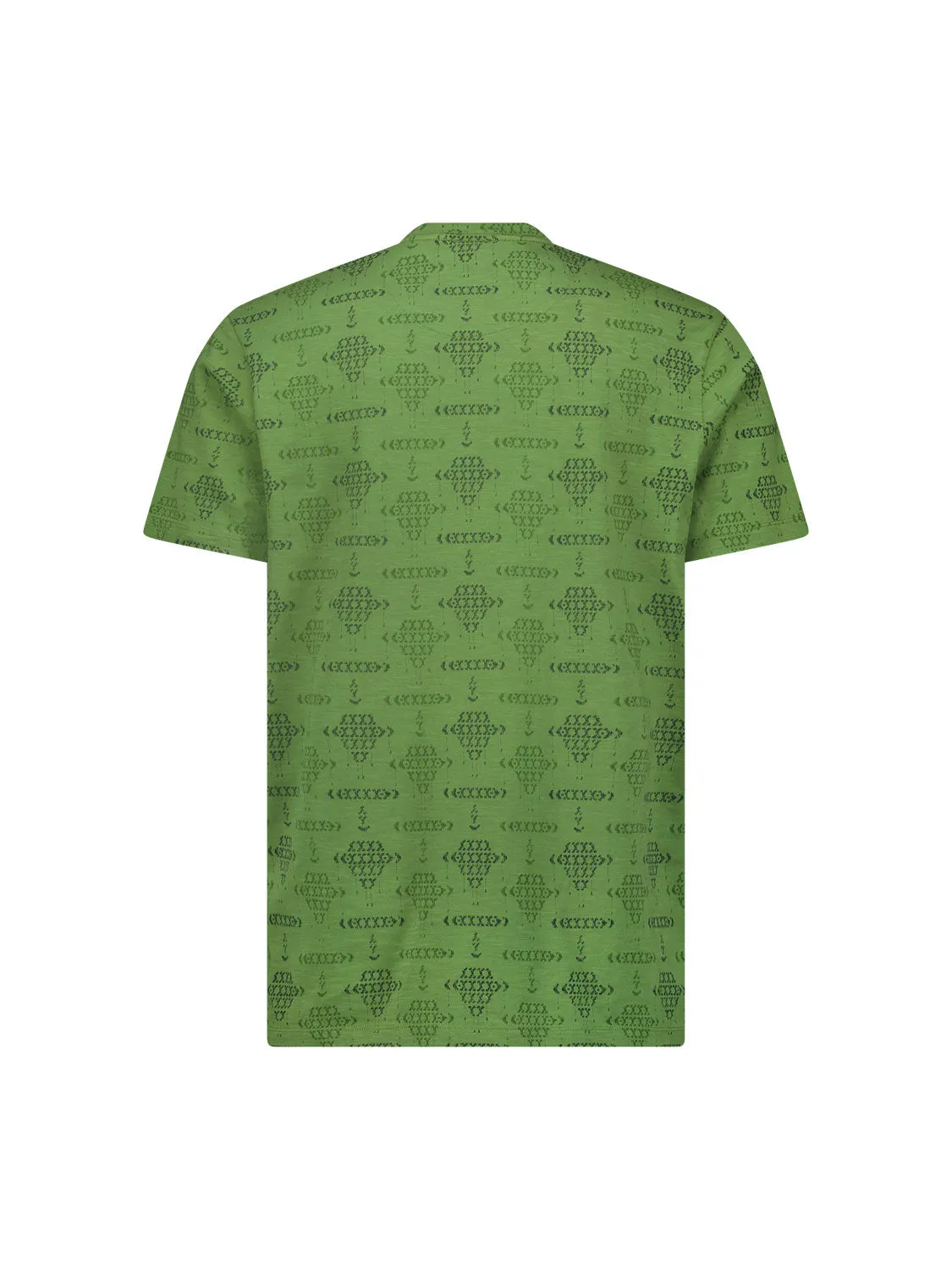 Diamond Print tee: Green