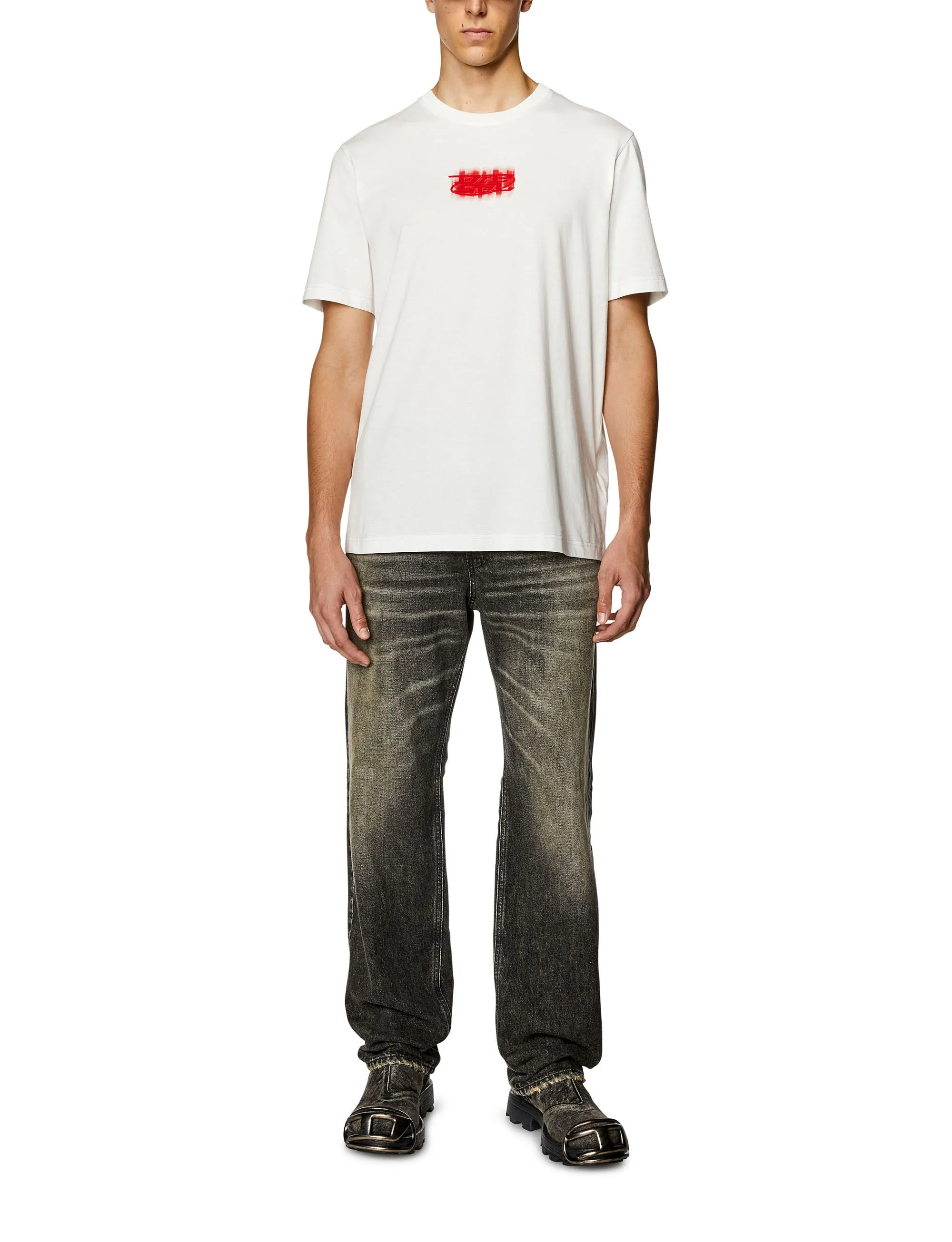 Diesel White T-Just T-Shirt