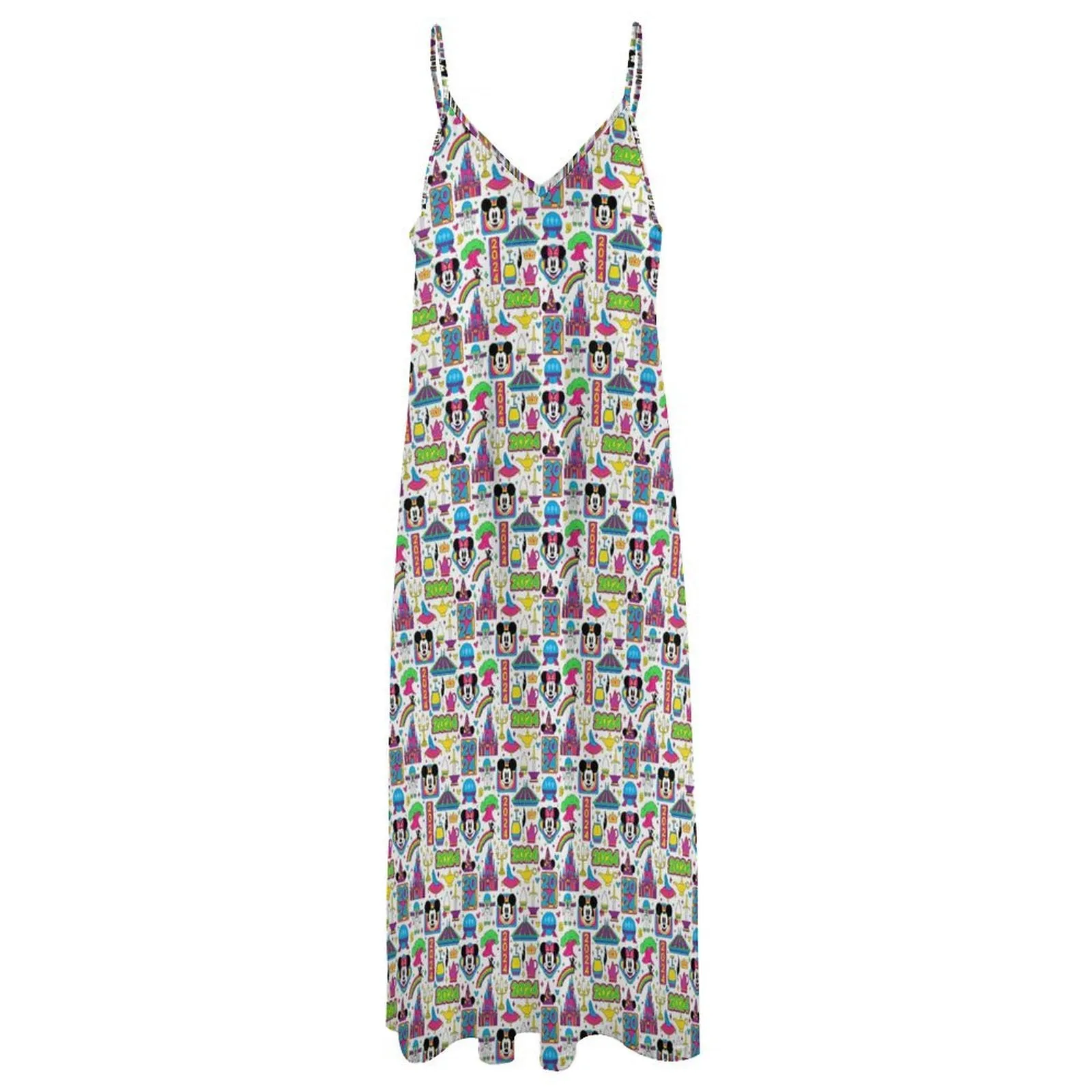 Disney 2024 Women's Summer Slip Long Dress