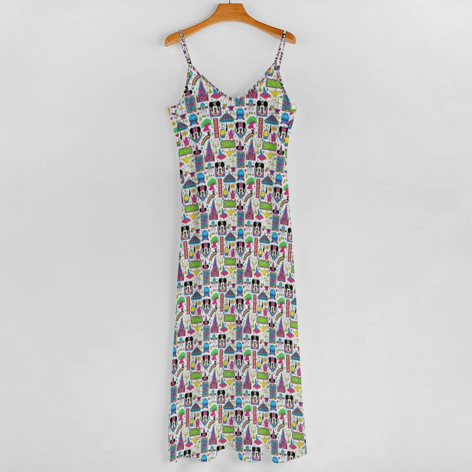 Disney 2024 Women's Summer Slip Long Dress