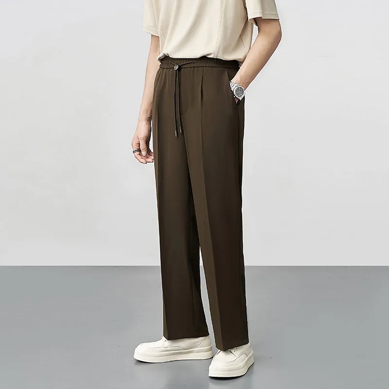 Drawstring Sweatpants Drape Loose Casual Pants