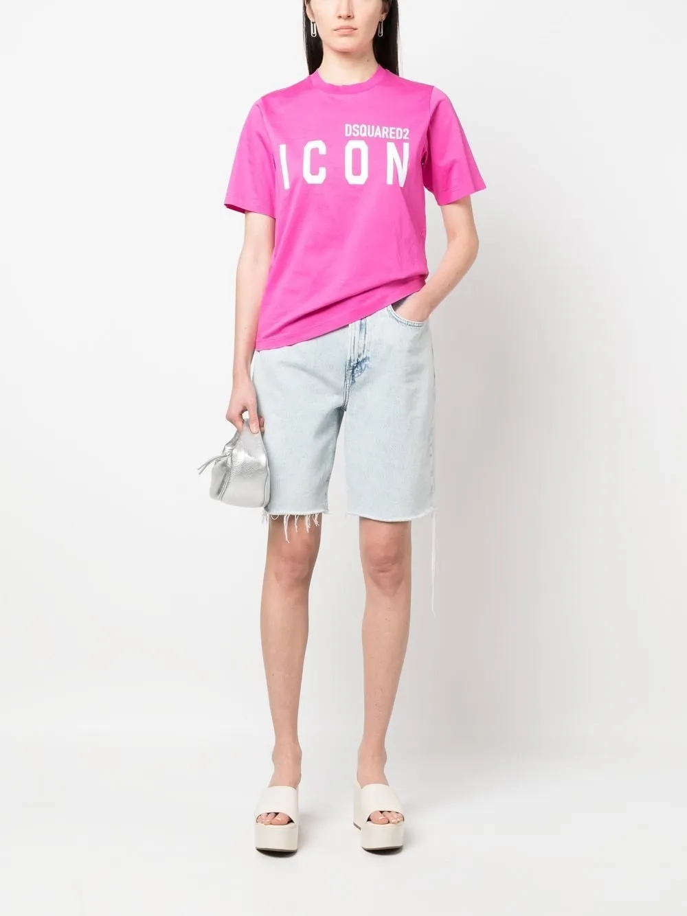 Dsquared2 T-shirts and Polos Fuchsia