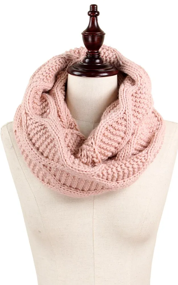 EAN9174 Knit Infinity Scarf