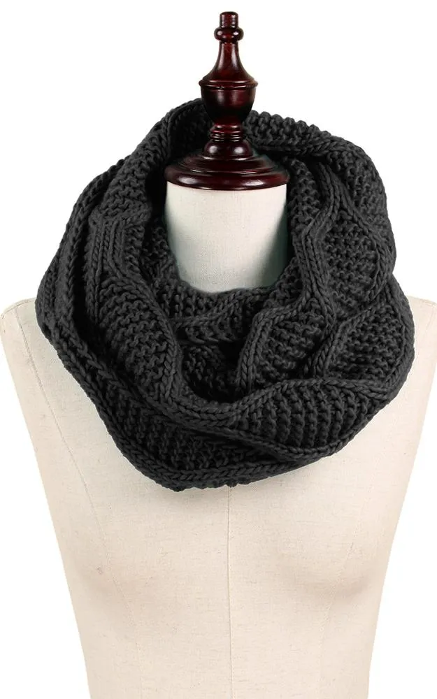 EAN9174 Knit Infinity Scarf