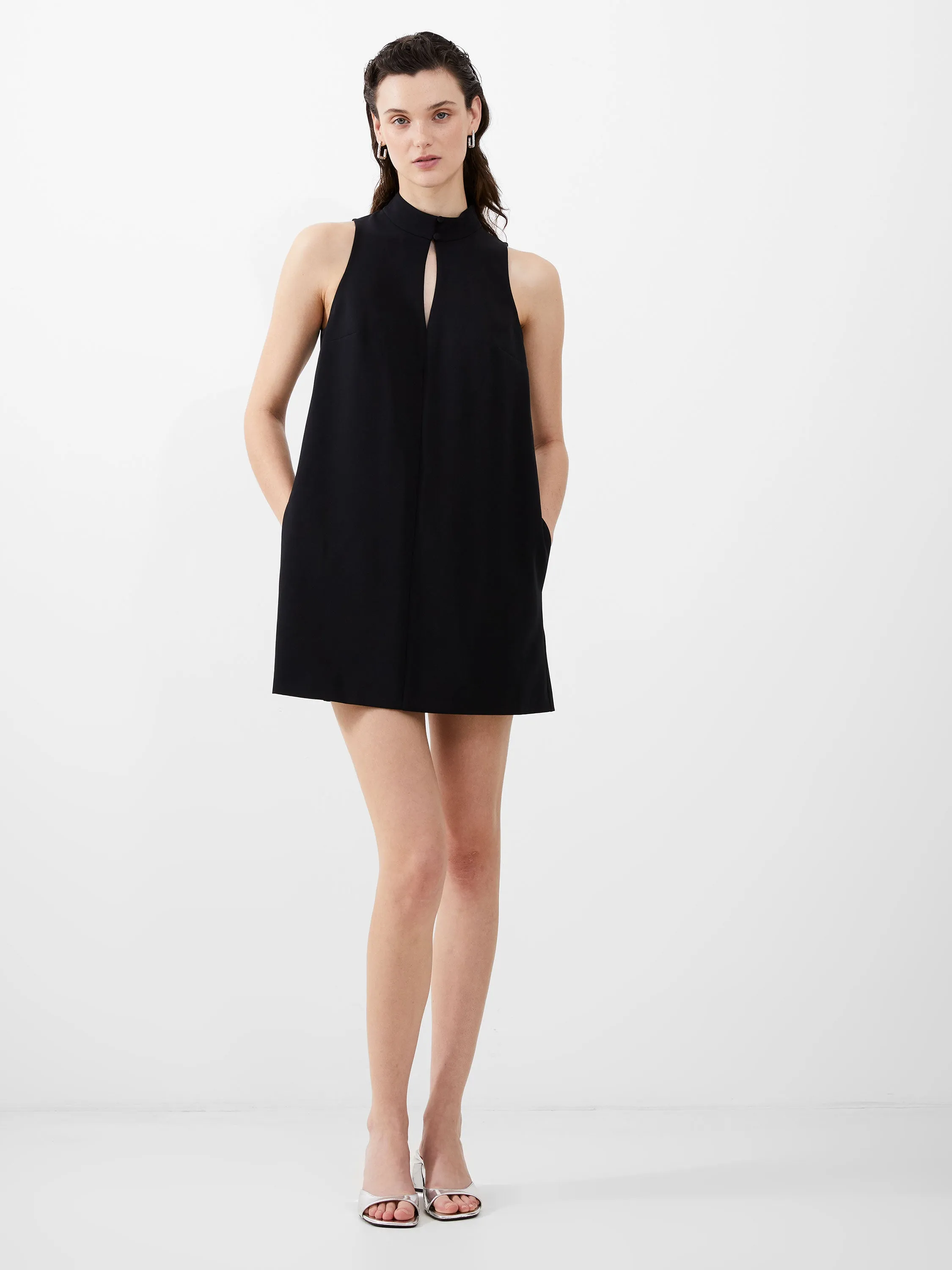 Echo Sleeveless Keyhole Dress