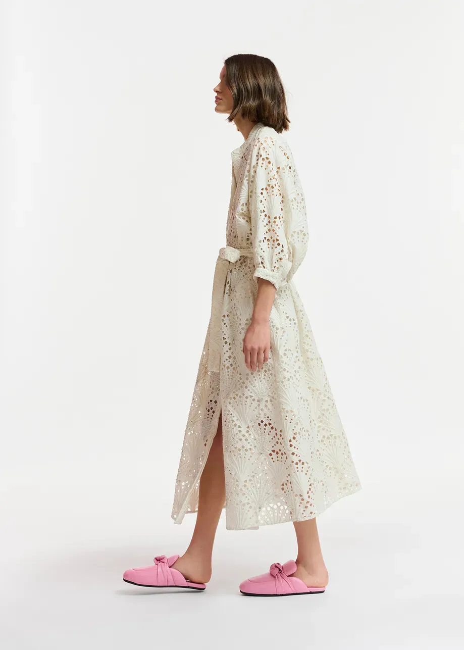 Essentiel Antwerp Fresci Dress in Off White