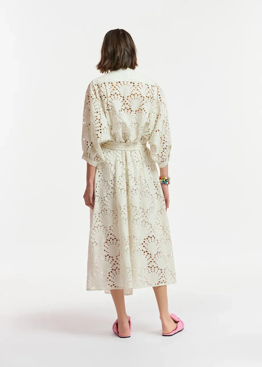 Essentiel Antwerp Fresci Dress in Off White