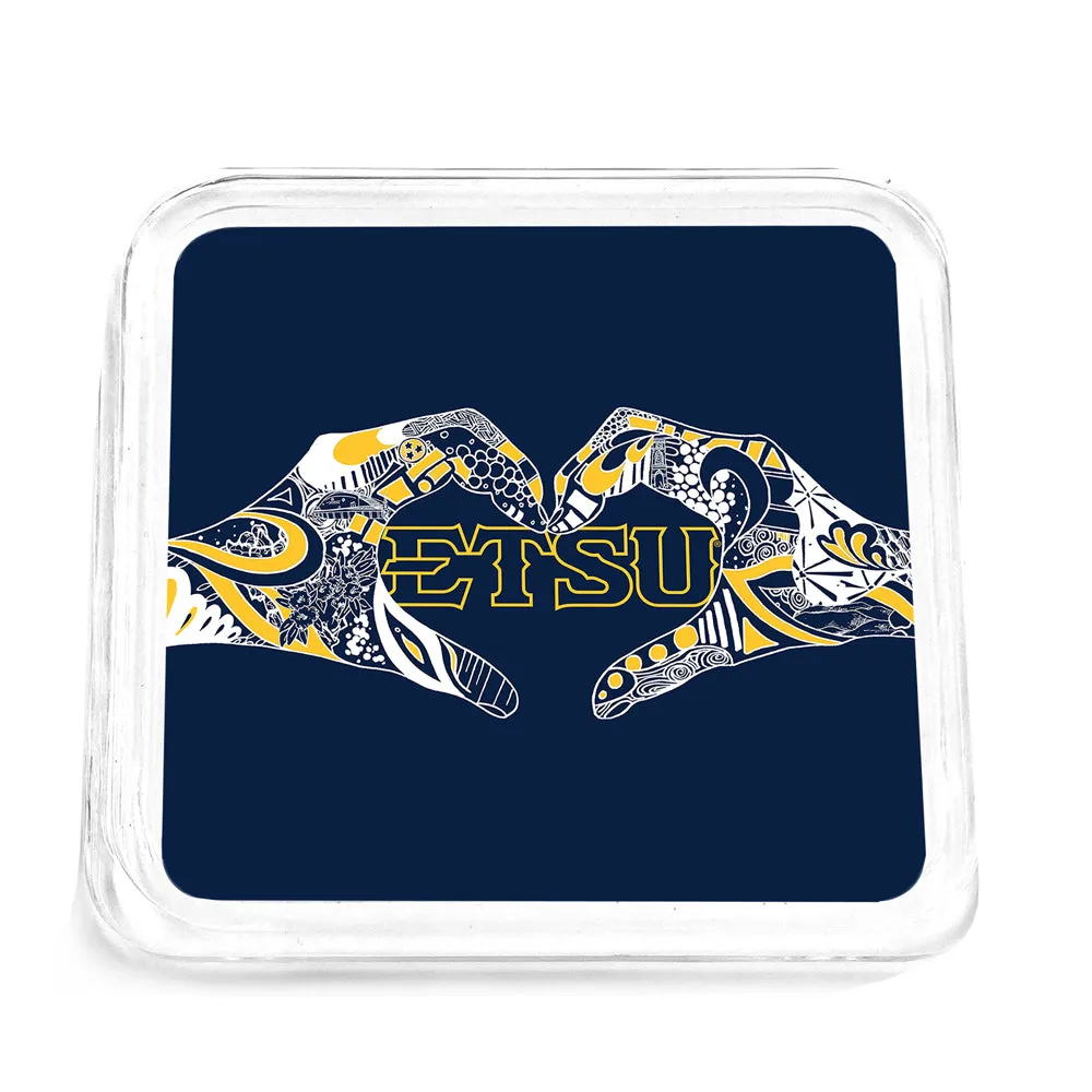 ETSU Bucs - Kelsey Montague ETSU Drink Coaster