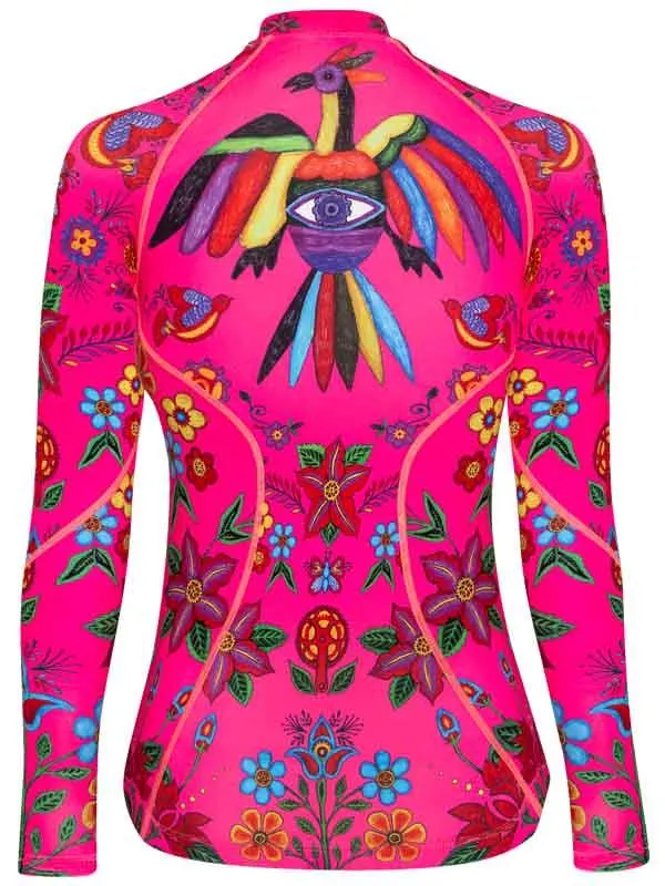 Frida Women's Long Sleeve Base Layer Pink