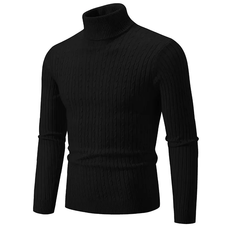 Funki Buys | Sweaters | Men's High Neck Mock Neck Pullovers