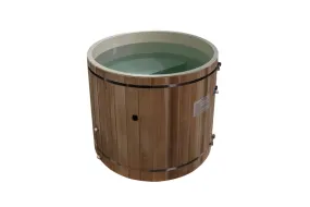 Golden Designs Dynamic Cold Therapy PVC Barrel Cold Plunge