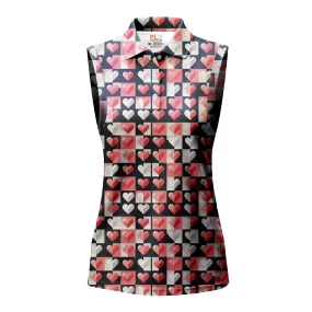 Heart Gridlock | Women's Sleeveless