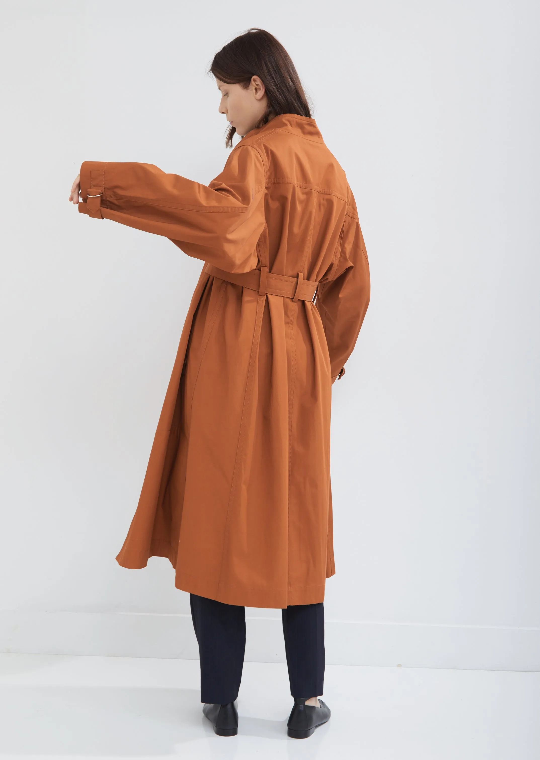 Jaci Cotton Trench Coat