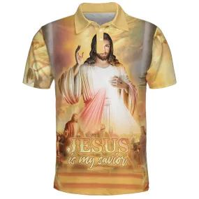 Jesus Lover Jesus Is My Savior Polo Shirt - Christian Shirts & Shorts