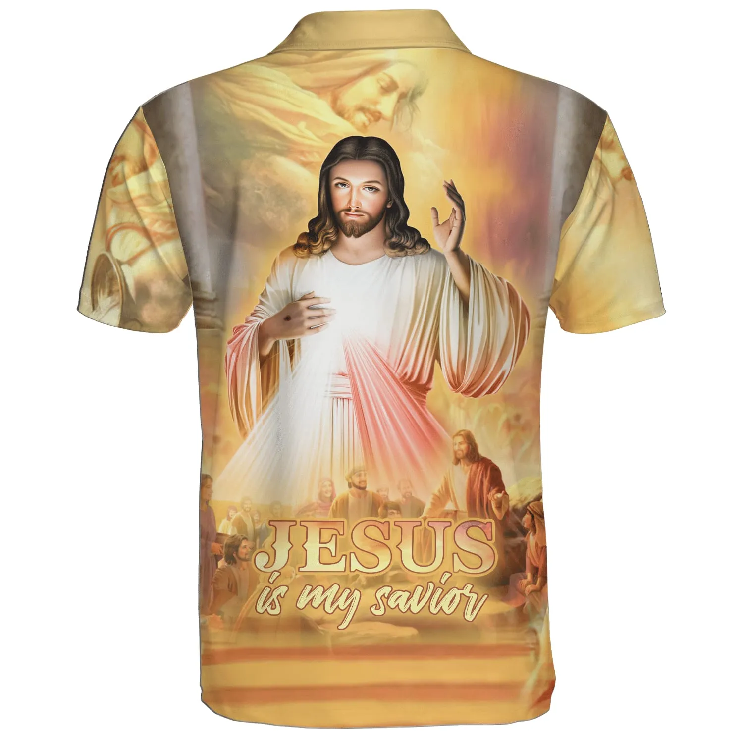 Jesus Lover Jesus Is My Savior Polo Shirt - Christian Shirts & Shorts