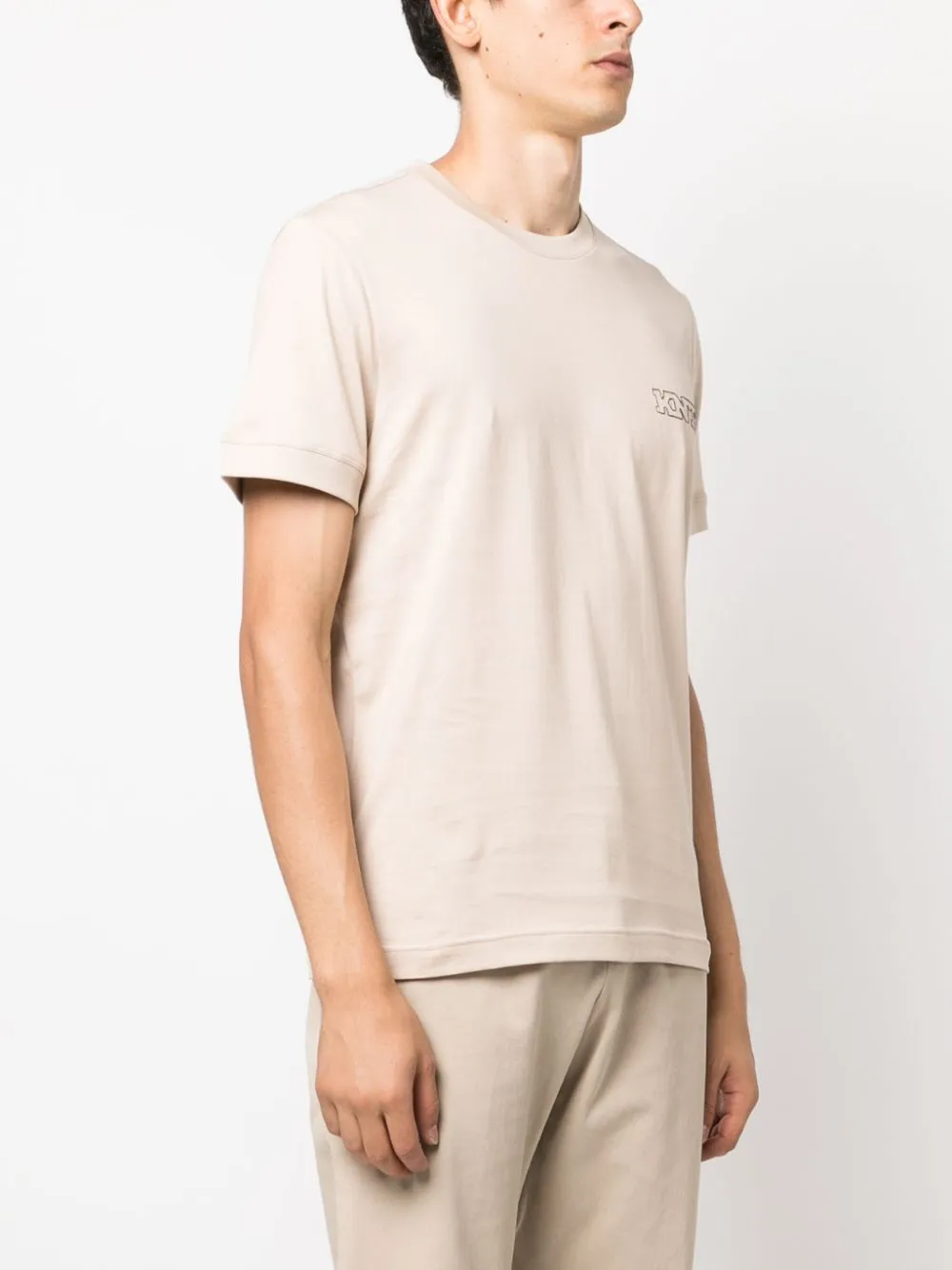 Kiton T-shirts and Polos Beige