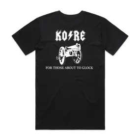 KORE BACK IN BLACK T-SHIRT