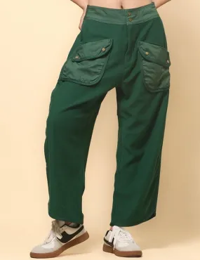 Ladies Casual Pockets Pants Relaxed Sweatpants SKP513