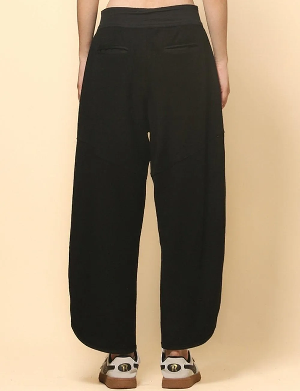 Ladies Casual Pockets Pants Relaxed Sweatpants SKP513