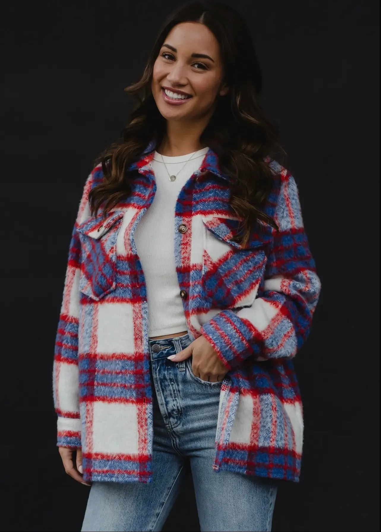 Liberty Plaid Fall Shacket