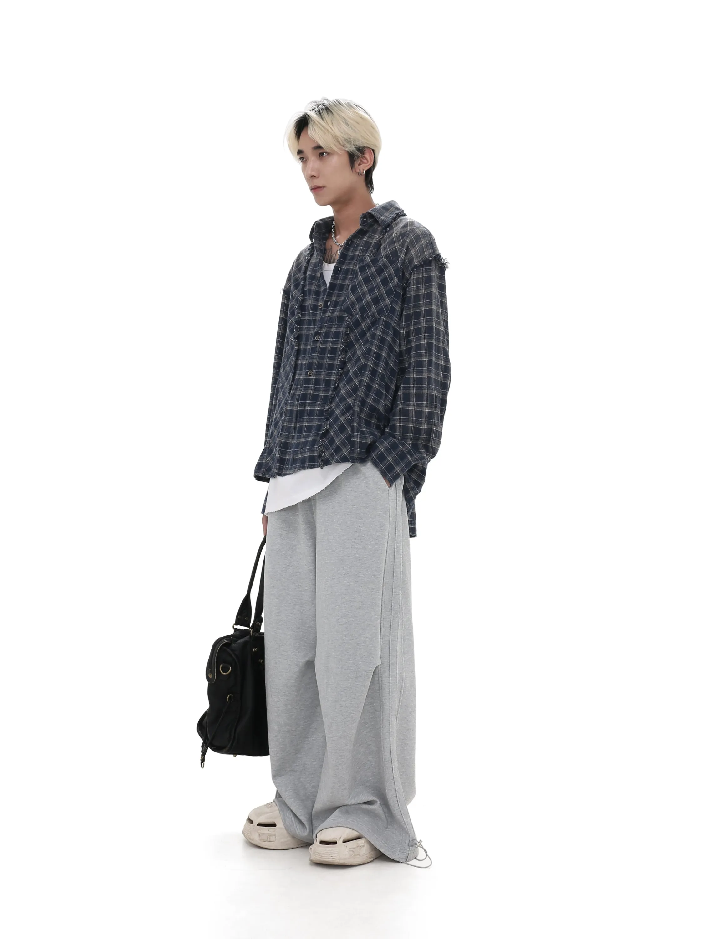 Loose Fit Wide Casual Sweatpants