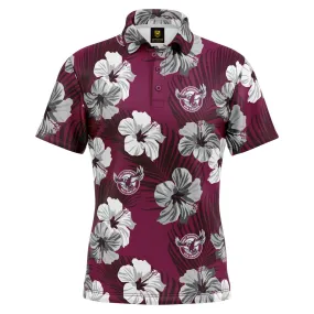 Manly Sea Eagles Aloha Golf Polo