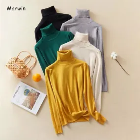 Marwin&Friend Chic Knit Turtleneck: Winter Essential for Women