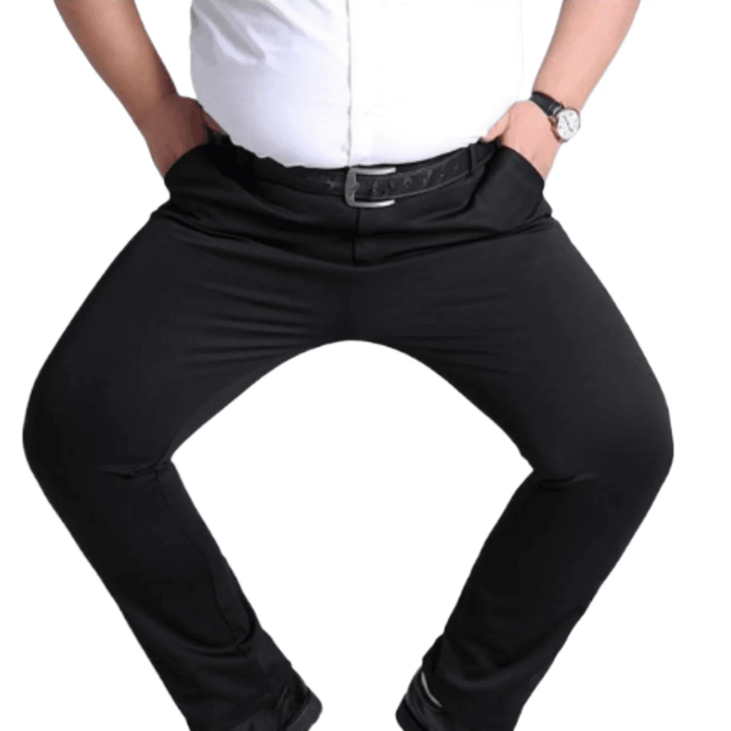 Men's Business Smart Dress Pants In Plus Sizes!