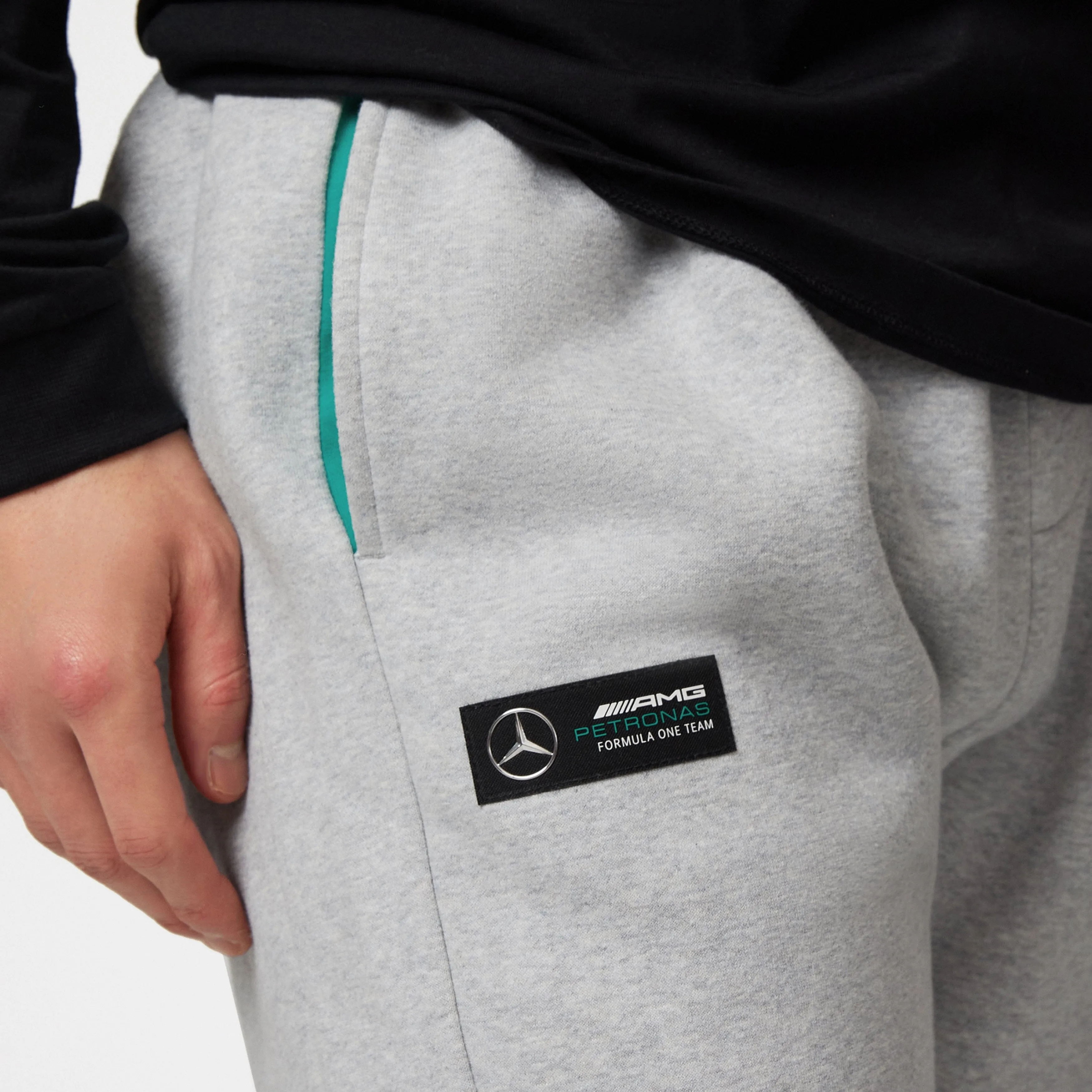 Mercedes Benz AMG Petronas F1 Sweatpants - Black/Grey