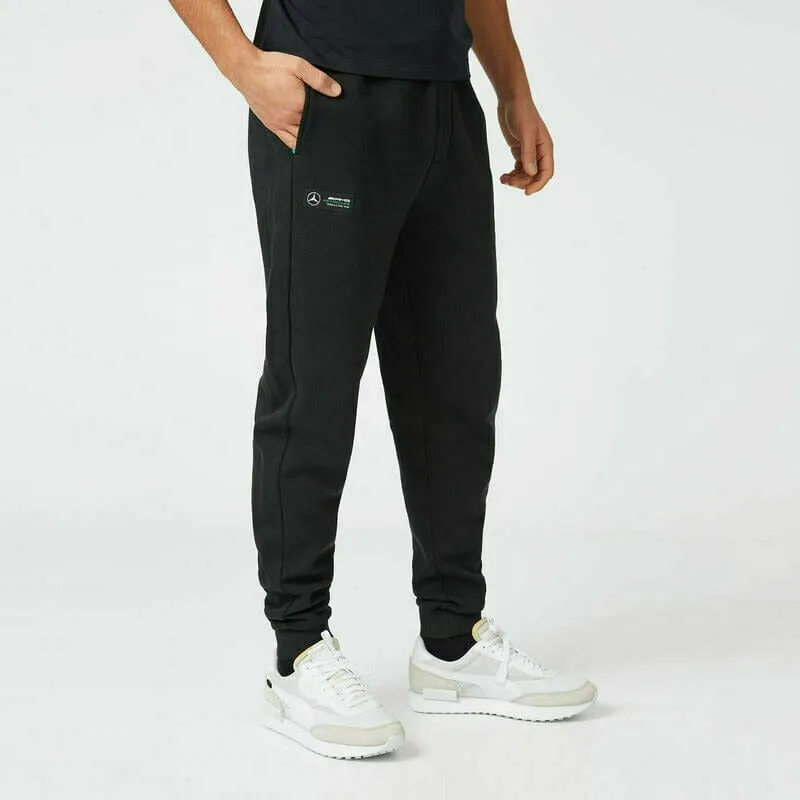 Mercedes Benz AMG Petronas F1 Sweatpants - Black/Grey