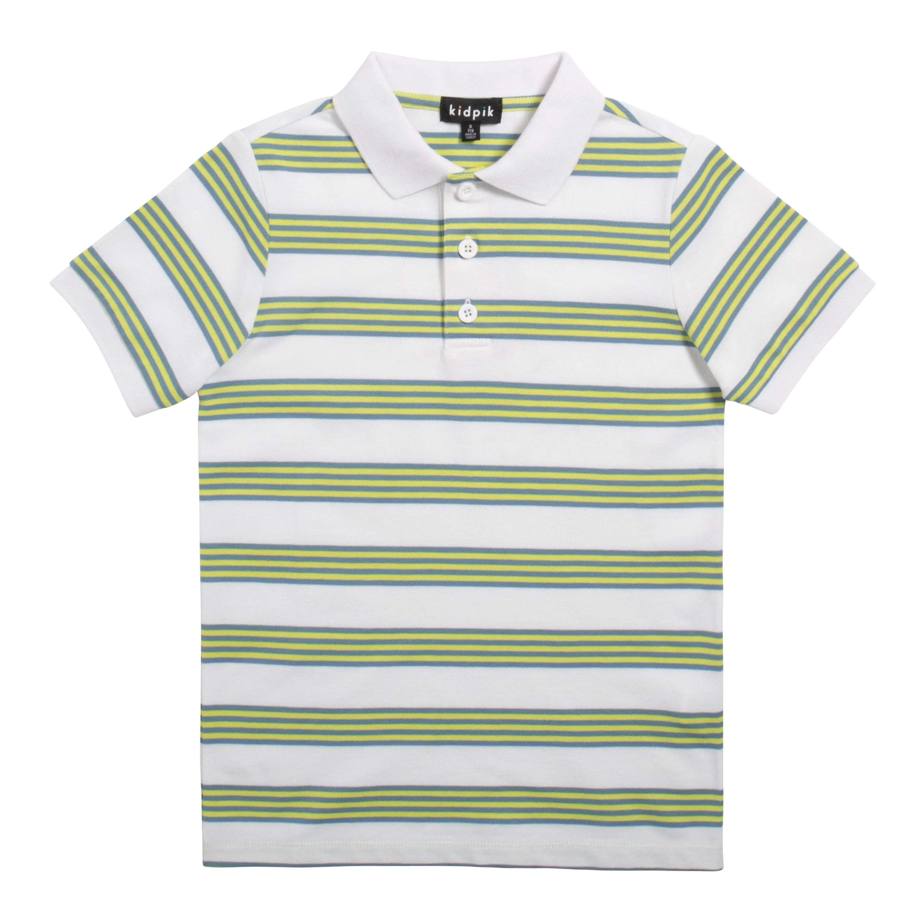 Mini Stripe Pique Polo