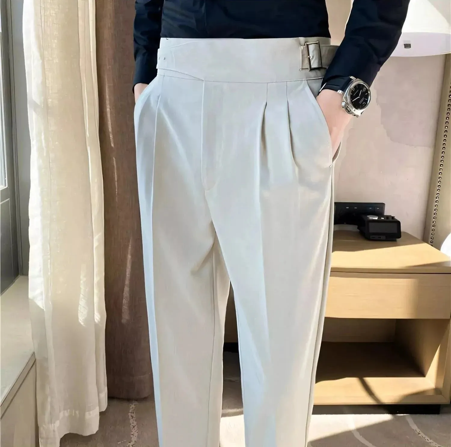 Modern Formal Trousers (Belted)