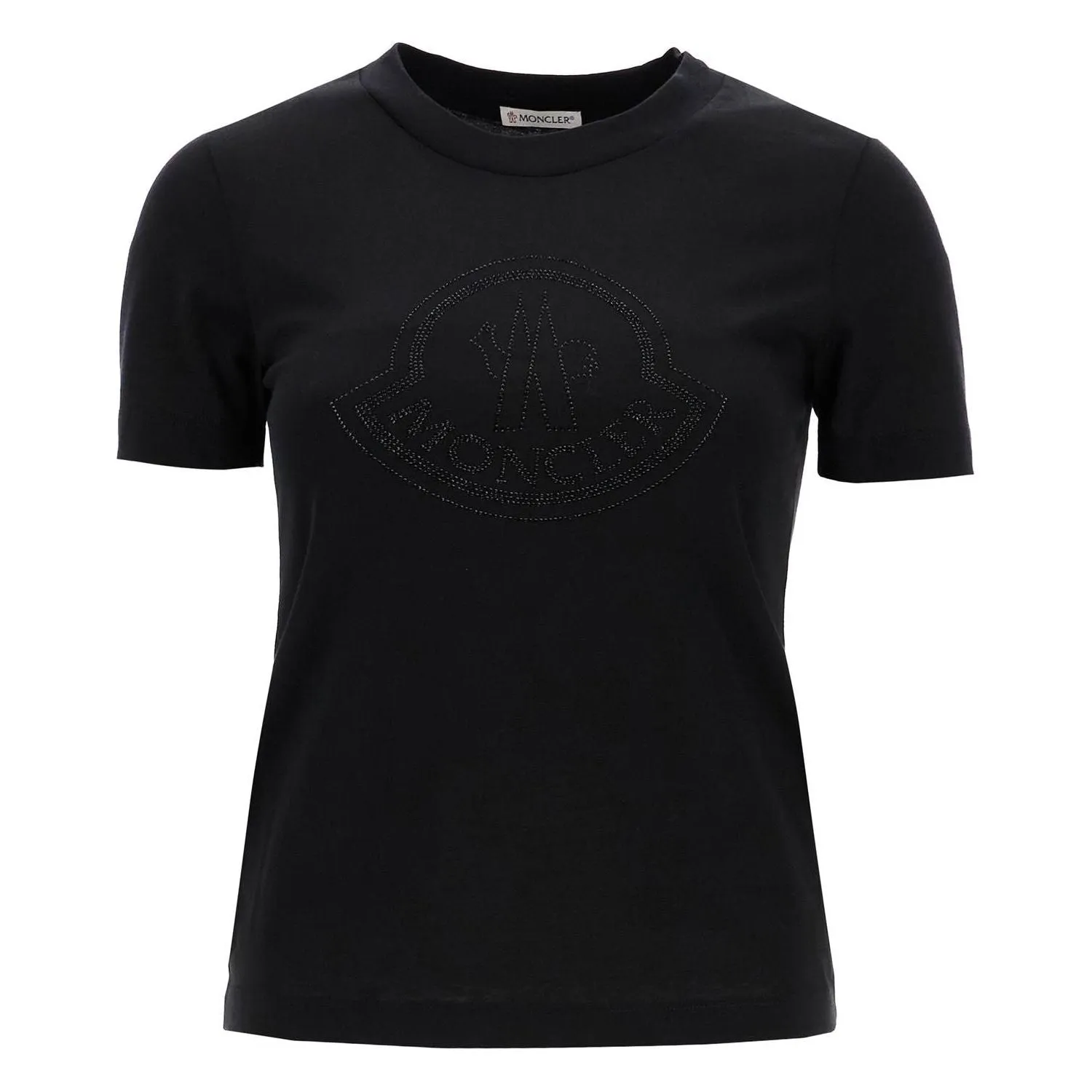 Moncler 'logo rhinestone t-shirt