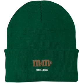 Money & Moves Embroidered Knit Cap