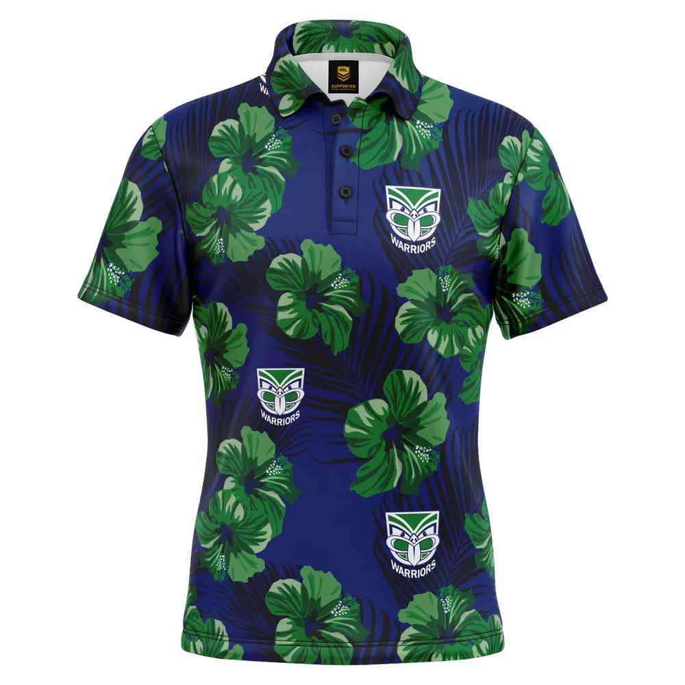 New Zealand Warriors Aloha Golf Polo