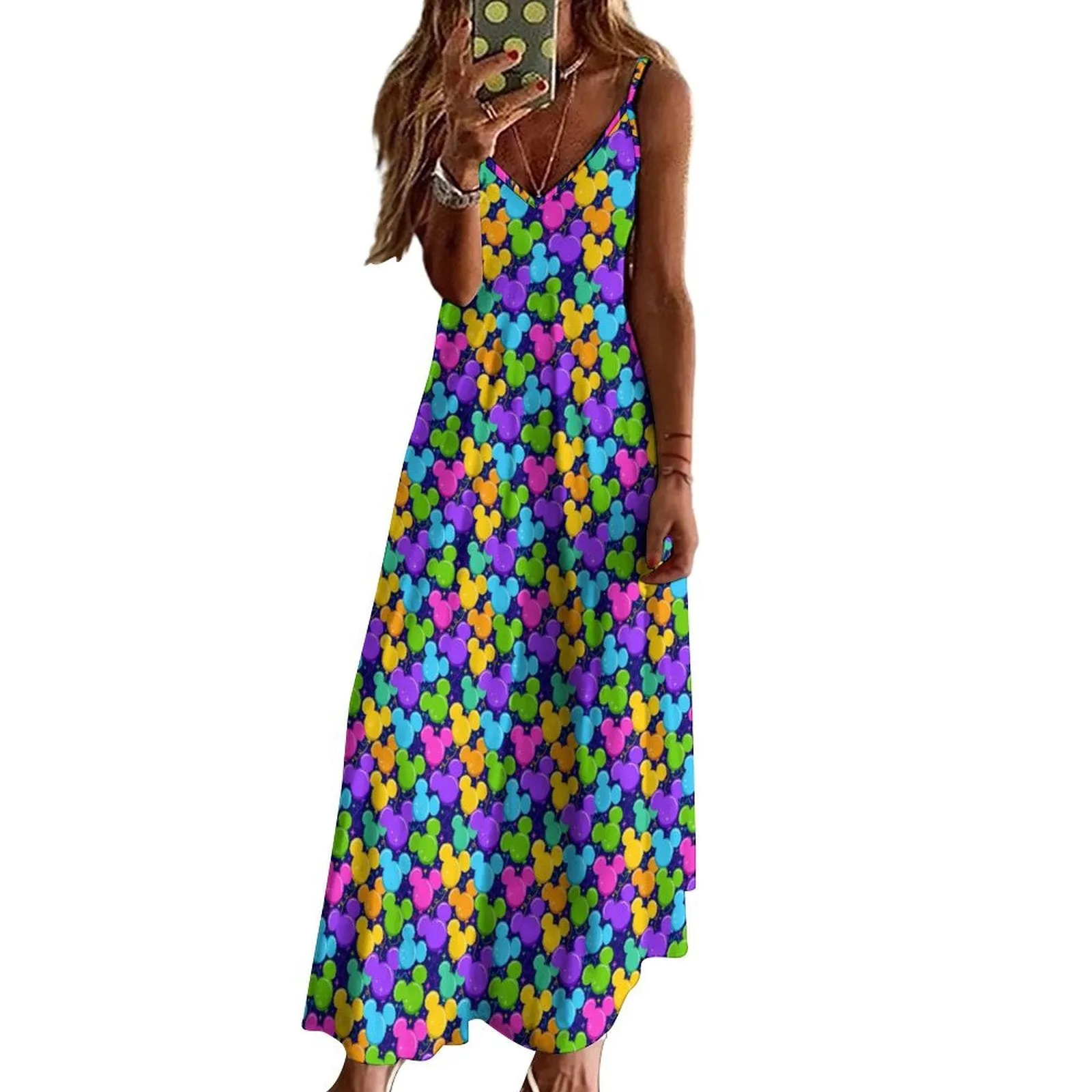 Park Balloons Women's Summer Slip Long Dress