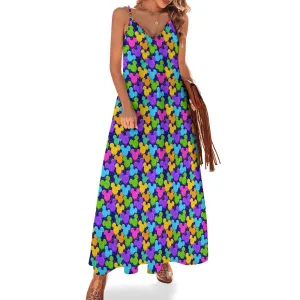 Park Balloons Women's Summer Slip Long Dress