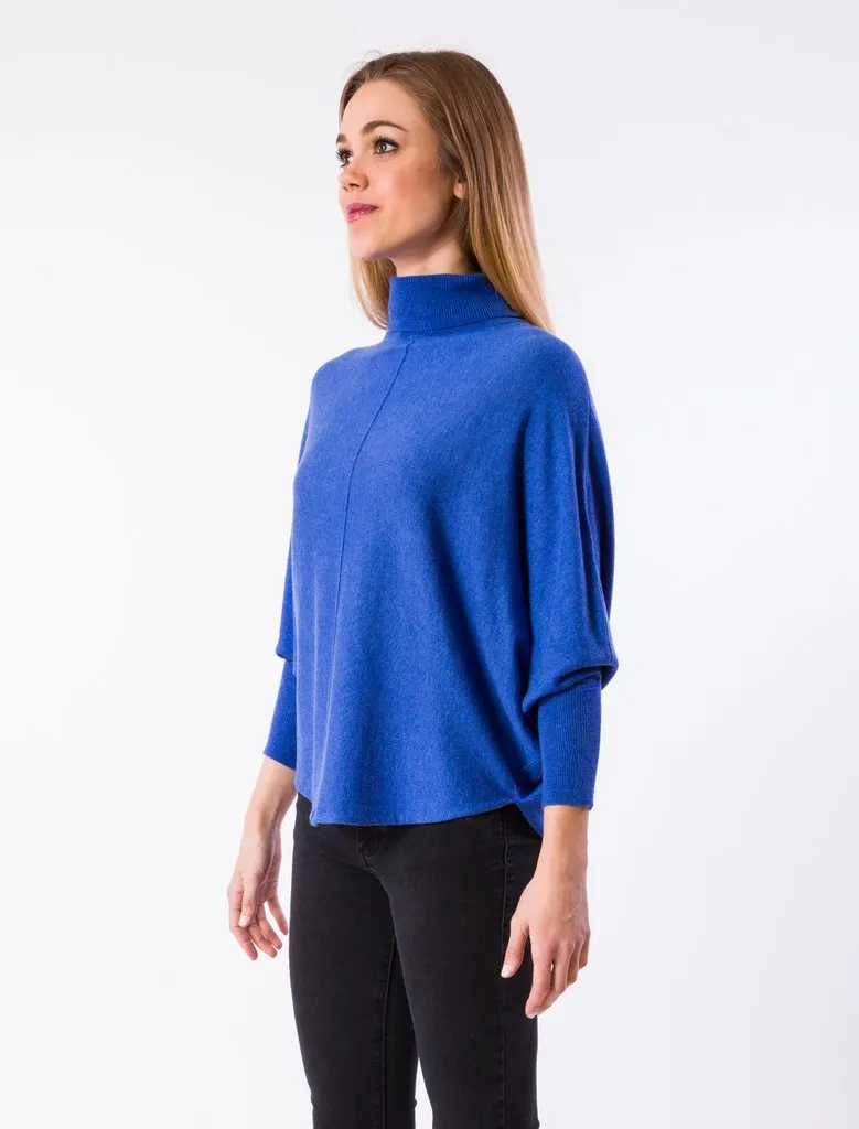 Persian Blue Ryu Lin Turtleneck