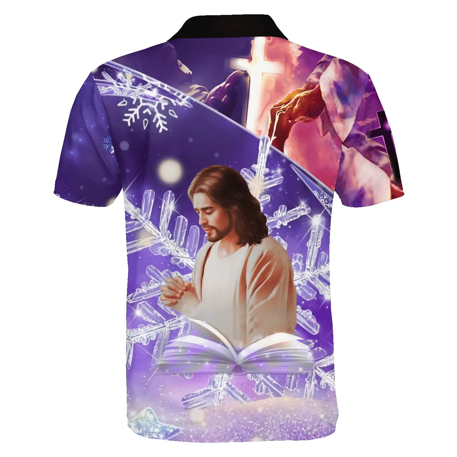 Picture Jesus Polo Shirt - Christian Shirts & Shorts