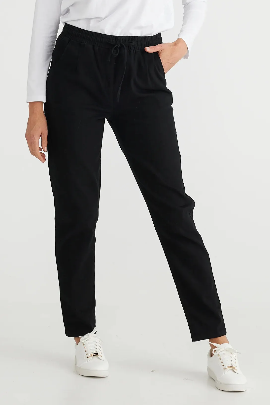 Polo Pants in Black