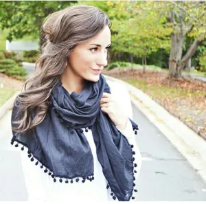 Pom Pom Scarf