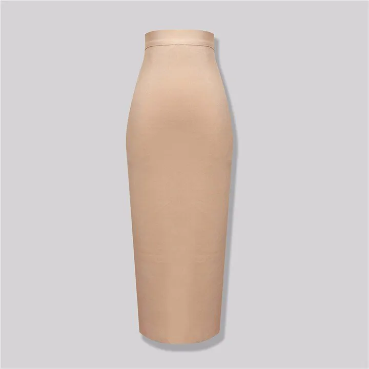 Pre Order:  Candy Color Bandage Pencil Skirt