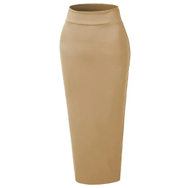 Pre Order:  Classic Ankle-Length Pencil Skirt - @phenomenalkat