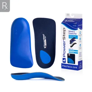 ProTech® 3/4 Length | Arch Pain Relief Orthotic for Tight Shoes