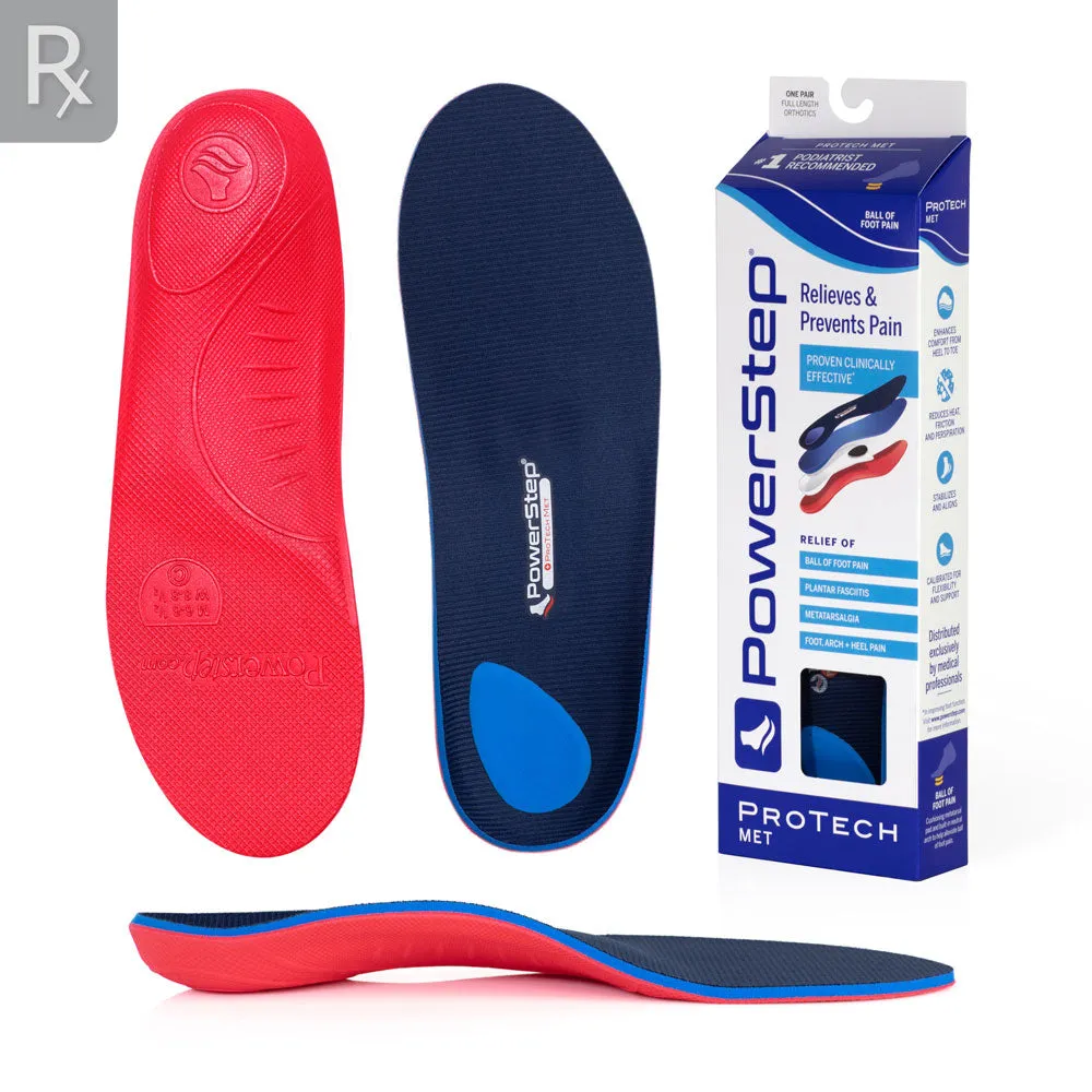 ProTech® Met | Ball of Foot Pain Relief Orthotic, Metatarsalgia